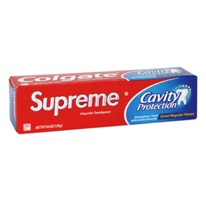 Supreme x Colgate Toothpaste