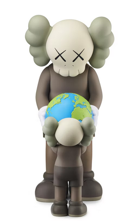 KAWS THE PROMISE Vinyl Figure Brown