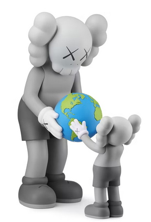 KAWS THE PROMISE Vinyl Figure Grey