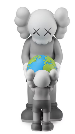 KAWS THE PROMISE Vinyl Figure Grey