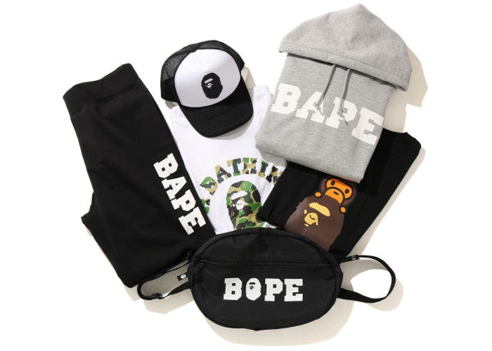 BAPE Family Bag Pack (Mens) Black/Multi