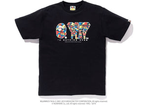 BAPE x Medicom Toy Camo Bape Play Tee Black