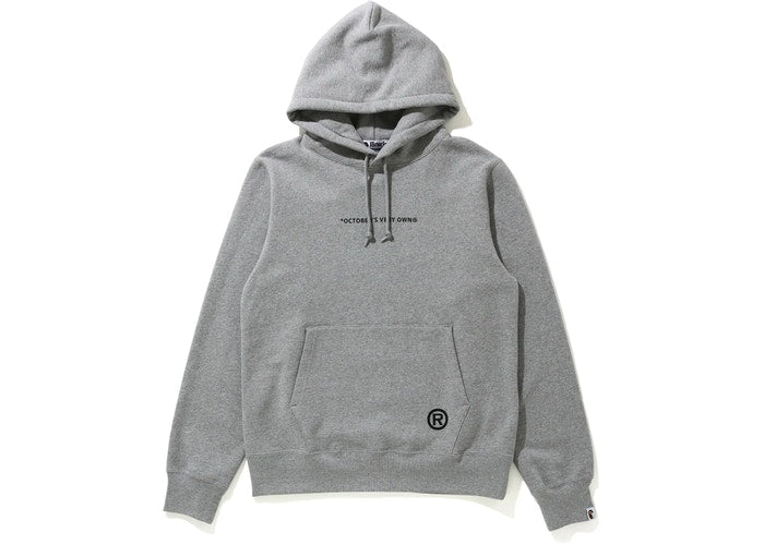 BAPE x OVO Pullover Hoodie Grey