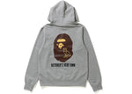 Load image into Gallery viewer, BAPE x OVO Pullover Hoodie Grey
