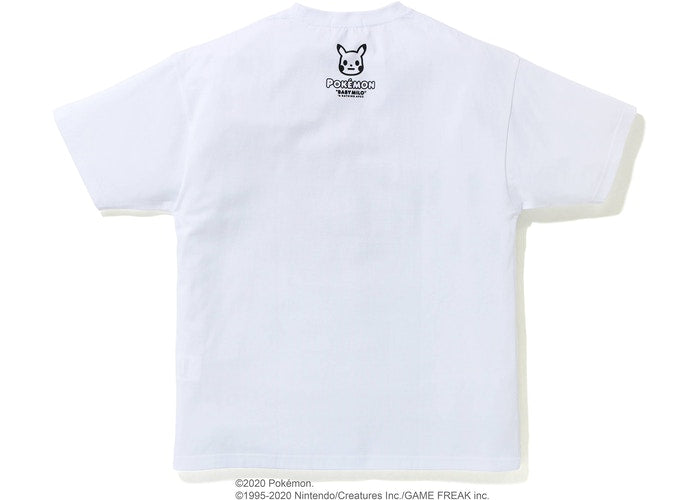 BAPE x Pokemon Ape head Tee #1 White