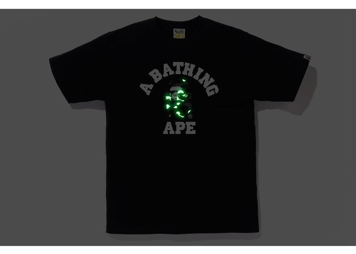 BAPE City Camo College Tee Black/Black