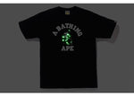 Load image into Gallery viewer, BAPE City Camo College Tee Black/Black
