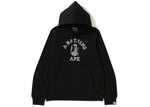 Load image into Gallery viewer, BAPE College Heavy Weight Pullover Hoodie Black
