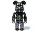 Load image into Gallery viewer, Bearbrick x Medicom 1st Camo Shark Superalloy Chogokin 200% Bearbrick Green
