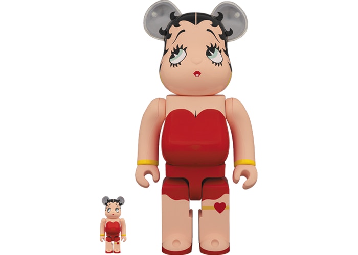 Bearbrick Betty Boop(TM) 100% & 400% Set