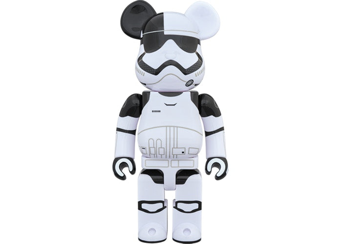 Bearbrick First Order Stormtrooper Executioner 400% White/Black