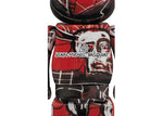 Load image into Gallery viewer, Bearbrick JEAN-MICHEL BASQUIAT #5 100% &amp; 400% Set
