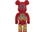 Load image into Gallery viewer, Bearbrick Keiichi Tanaami 100% &amp; 400% Red
