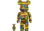 Load image into Gallery viewer, Bearbrick Keith Haring #5 100% &amp; 400% Set
