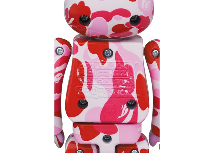 Bearbrick x BAPE Camo 200% Pink