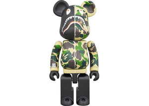 Bearbrick x BAPE Superalloy ABC Camo Shark 200%