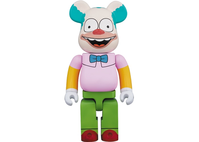 Bearbrick x The Simpsons Krusty The Clown 1000% Multi