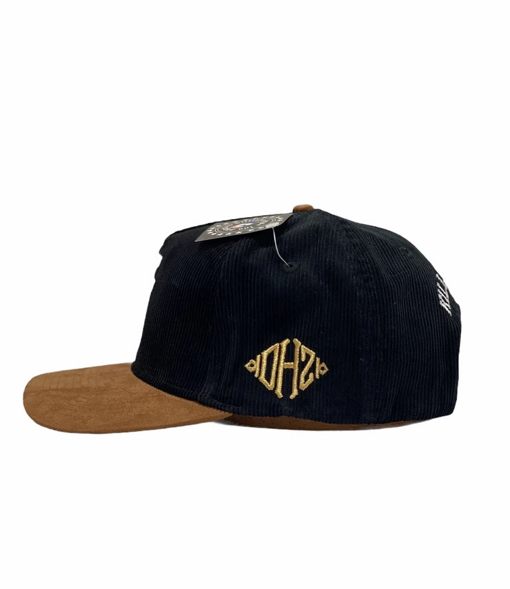 KTHLA Corduroy Suede Snapback