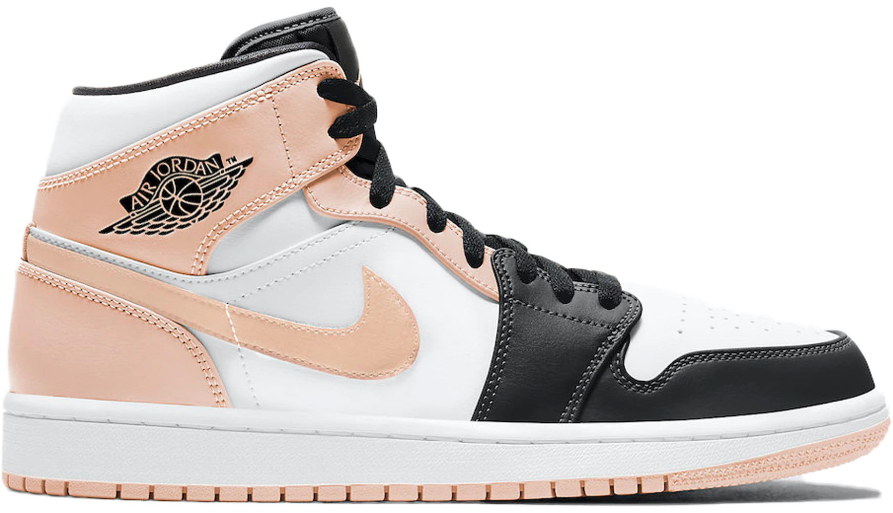 Jordan 1 Mid Crimson Tint Toe