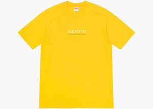 Supreme Five Boroughs Tee Yellow