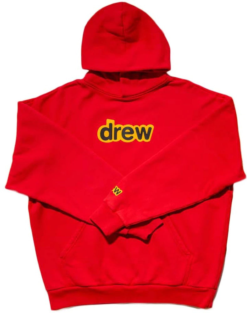 drew house secret hoodie red