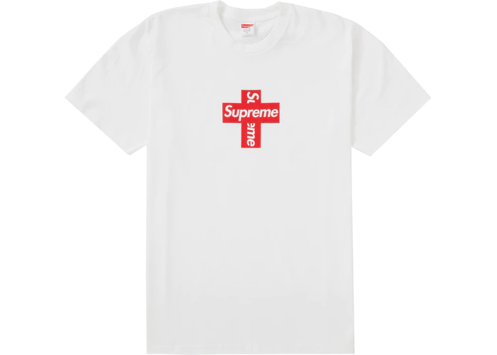 Supreme Cross Box Logo Tee White