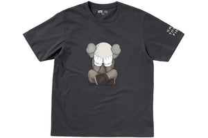 KAWS x Uniqlo Tokyo First Tee (Japanese Sizing) Dark Grey