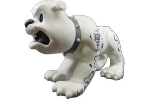 Cote Escriva Creepy Dog Vinyl Figure White