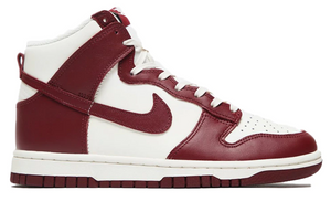 Nike Dunk High Sail Team Red (W)