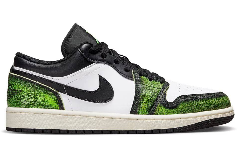 Jordan 1 Low Wear Away Electric Green