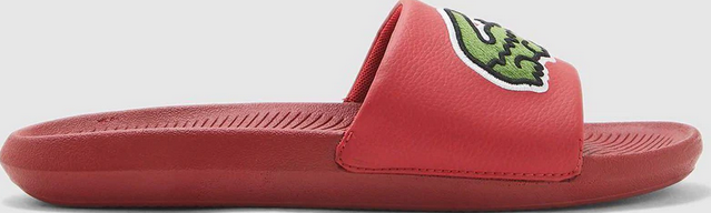 Lacoste Croco Slide Red