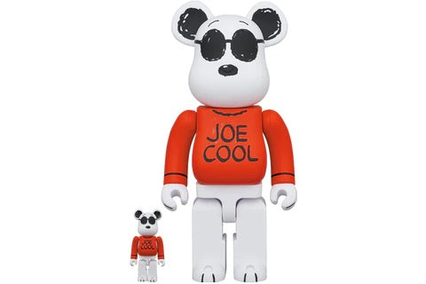 Bearbrick Joe Cool 100% & 400% Set