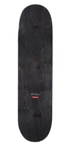 Supreme Bling Box Logo Skateboard Deck Platinum