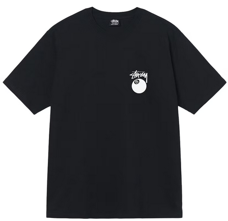 Stussy Billiards Tee Black