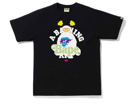 BAPE & Baby Milo Tee (SS21) Black