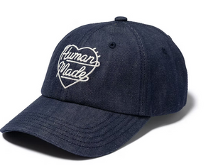 Human Made 6 Panel Denim Cap Indigo
