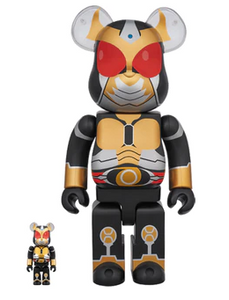 Bearbrick Kamen Rider Agito Grand Form 100% & 400% Set