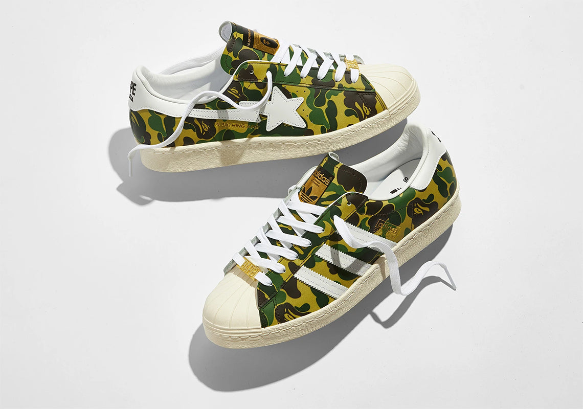 adidas Superstar Bape ABC Camo Green