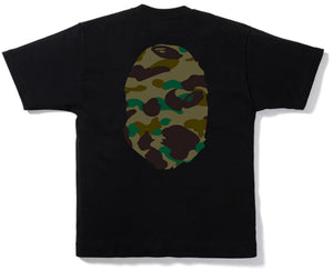 BAPE 1st Camo Big Ape Head Tee Black/Green