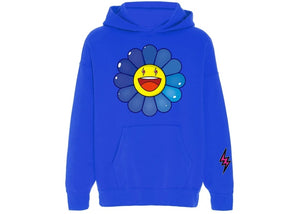 J Balvin x Takashi Murakami Flower Hoodie Blue