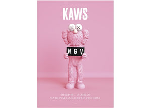 KAWS x NGV BFF Exhibition Poster (FRAMED)