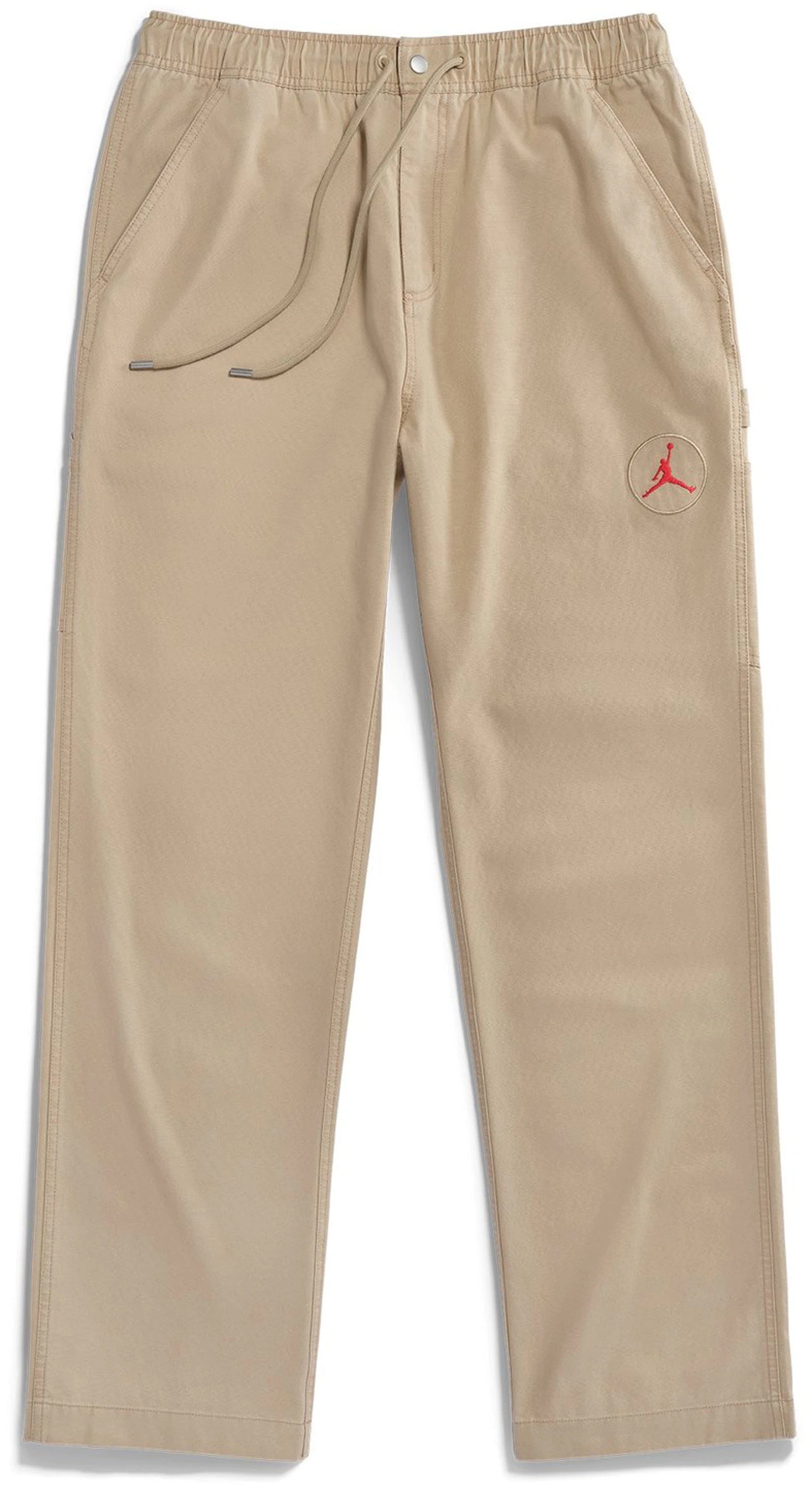 FOLLOW Travis Scott Cactus Jack x Jordan Canvas Pant Desert/Khaki/University Red