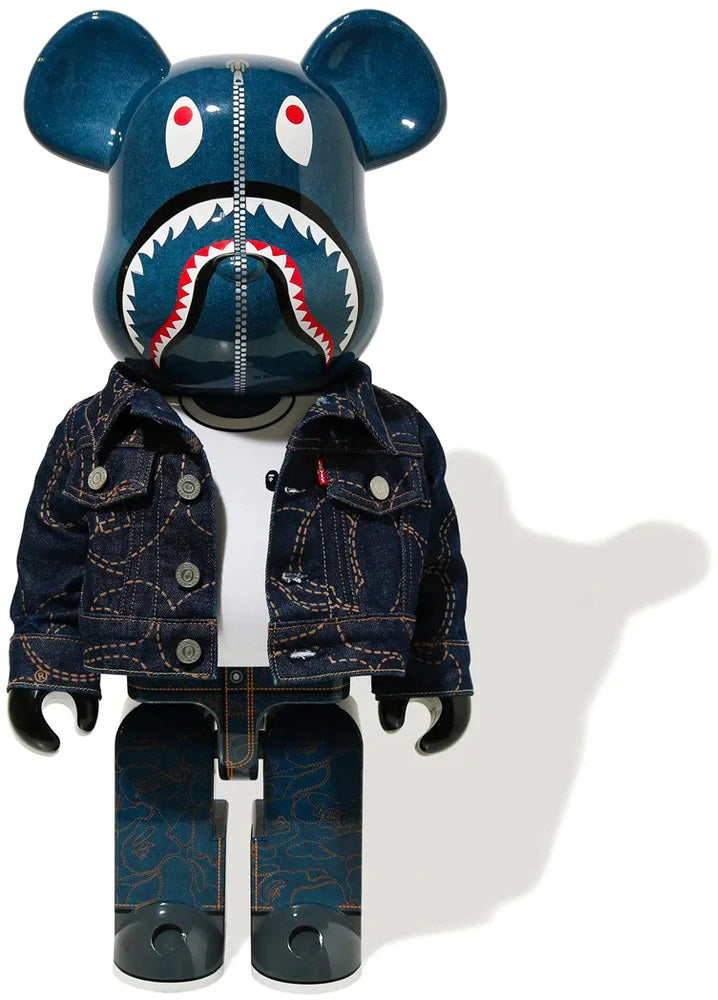 Bearbrick x BAPE x Levi's 1000%