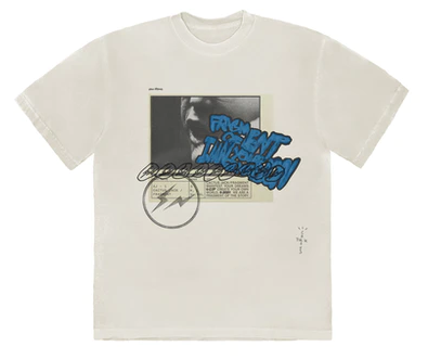 Travis Scott Cactus Jack For Fragment Manifest T-shirt White