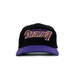 Load image into Gallery viewer, Uniform Studios Custom 6 Panel Laker Hat (Purple/Black)
