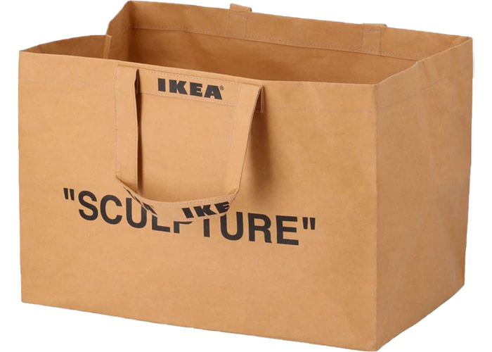 Virgil Abloh x IKEA MARKERAD Large Bag Brown