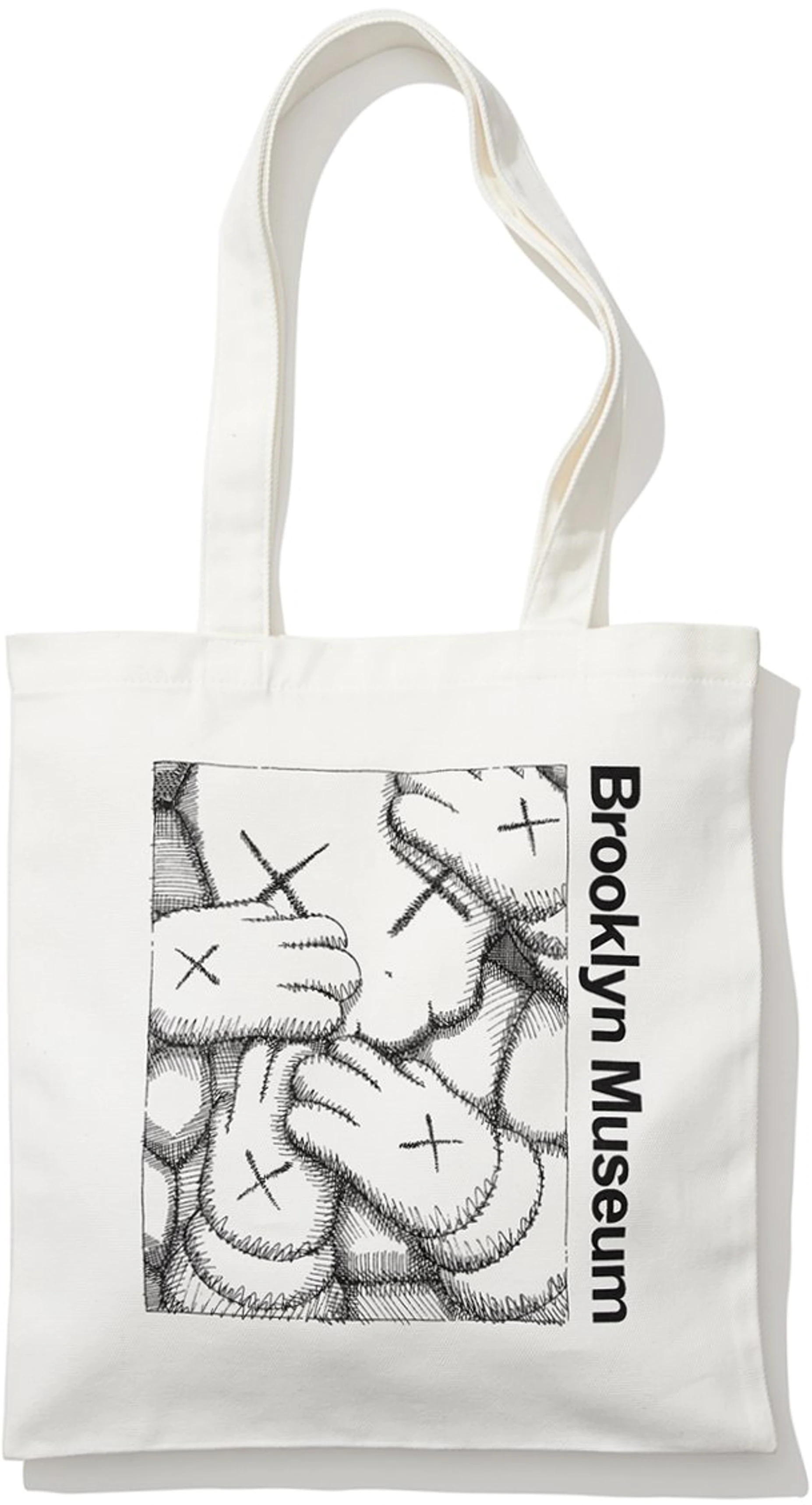 KAWS Brooklyn Museum Tote White