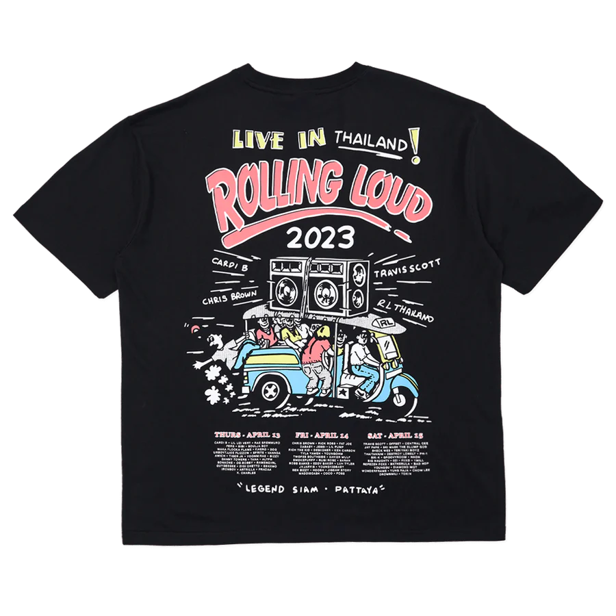 RL Thailand Tuk Tuk Lineup Black Tee