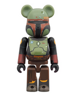 Load image into Gallery viewer, Bearbrick x Star Wars Boba Fett (Recovered Armor) 100% &amp; 400% Set
