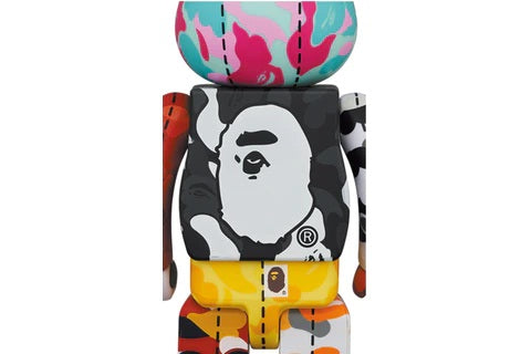 Bearbrick x BAPE 28th Anniversary Camo #3 400%